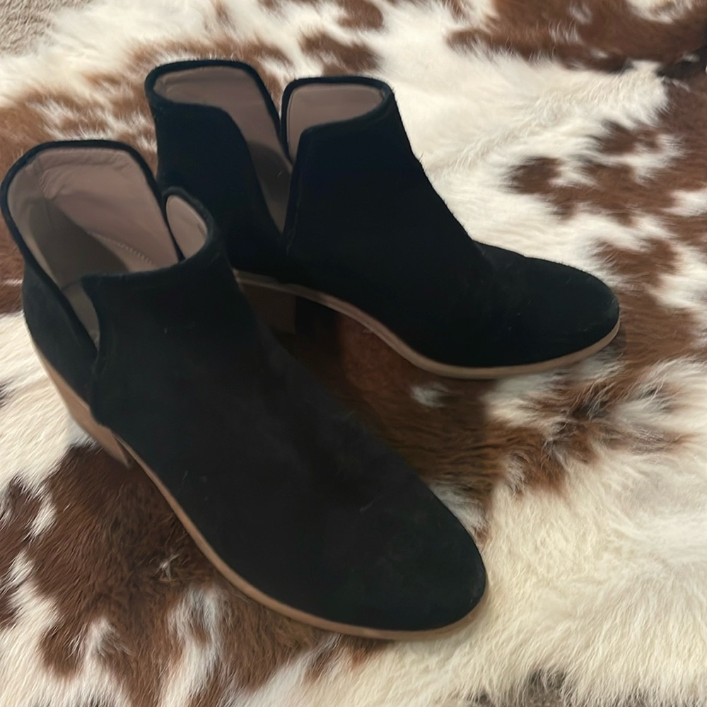 BP Leather Booties black size 8